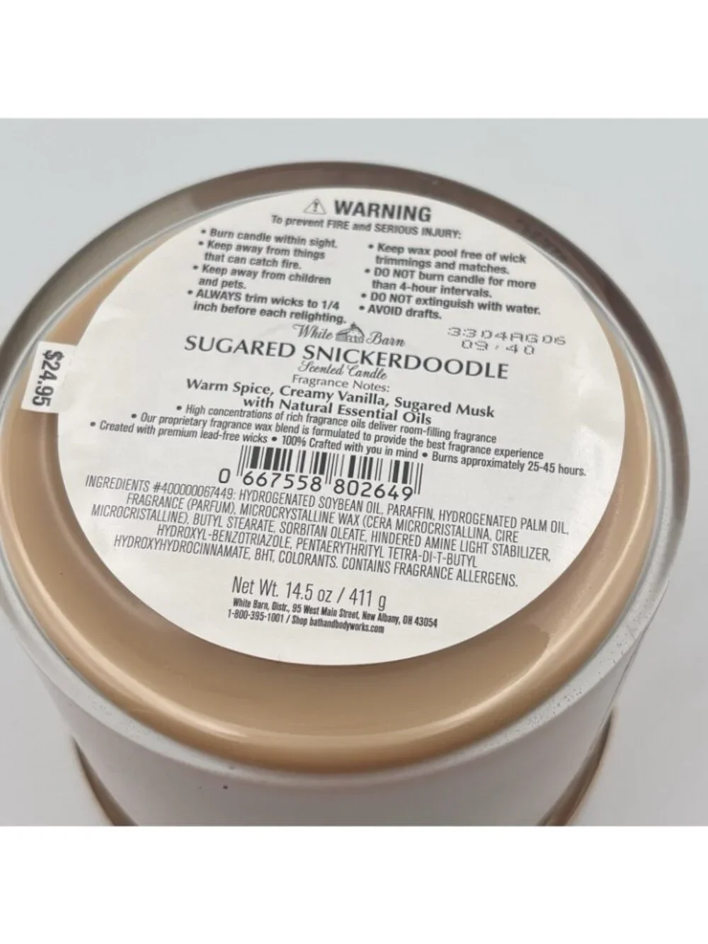 Bath & Body Works please see